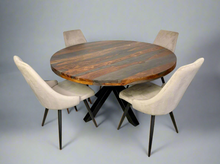 Charger l'image dans la galerie, Table Ronde en Bois de Rose