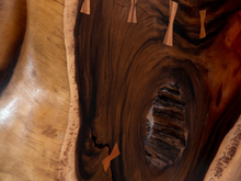 Load image into Gallery viewer, Suar wood console (trunk)