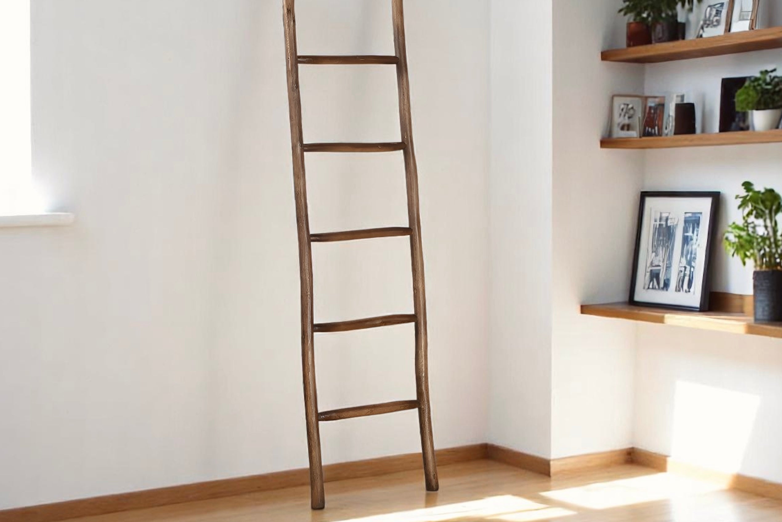 Wooden ladder – Exotik Mobilier