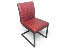 Charger l'image dans la galerie, Chaise moderne cerise
