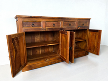 Load image into Gallery viewer, Recycled Wood Sideboard – 3 Doors, 3 Drawers