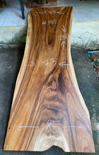 Charger l'image dans la galerie, Slab (98") bois de Suar Live Edge