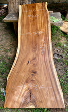 Load image into Gallery viewer, Slab (98") bois de Suar Live Edge