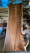 Load image into Gallery viewer, Slab (98") bois de Suar Live Edge