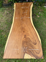 Load image into Gallery viewer, Slab (98") bois de Suar Live Edge