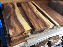 Load image into Gallery viewer, Live edge suar wood console