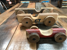 Load image into Gallery viewer, wooden vintage car