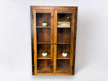 Load image into Gallery viewer, Recycled wood wall display case