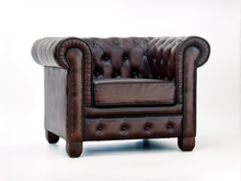 Load image into Gallery viewer, 1 seater Chesterfield armchair