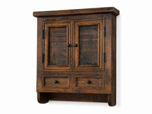 Load image into Gallery viewer, Recycled wood medicine cabinet