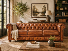 Charger l'image dans la galerie, Fauteuil Chesterfield 3 places