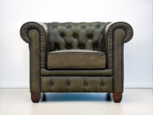 Load image into Gallery viewer, 1 seater Chesterfield armchair