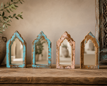 Load image into Gallery viewer, Antique wooden mirror