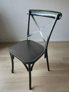 Chaise Noir en Métal