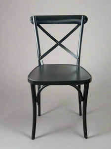 Chaise Noir en Métal