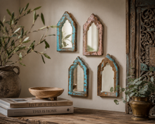 Load image into Gallery viewer, Antique wooden mirror
