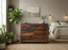 Charger l'image dans la galerie, Commode en bois de rose 7 tiroirs