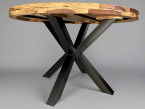 Table Ronde en Bois de Rose