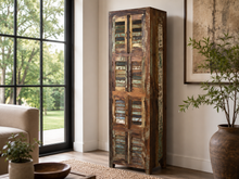 Charger l'image dans la galerie, Armoire 8 portes Balan en bois recyclé