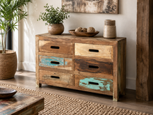 Charger l'image dans la galerie, Commode Baja en bois recyclé