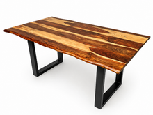 Charger l'image dans la galerie, Table à diner en bois de rose Live edge
