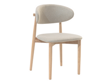 Charger l'image dans la galerie, Chaise gris clair en bois