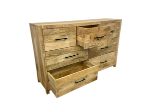 Rosewood chest of drawers 7 drawers