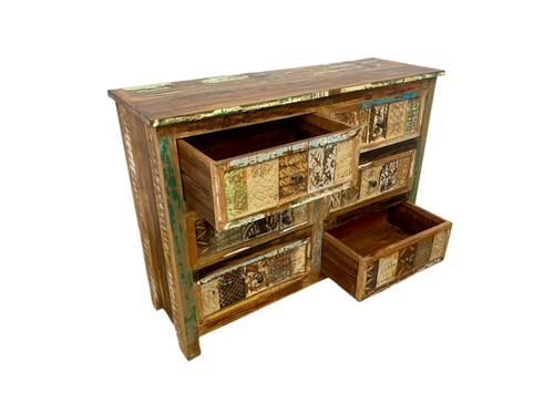 Rosewood chest of drawers 7 drawers
