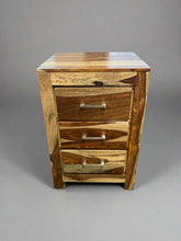 Charger l&#39;image dans la galerie, Grande table de nuit en bois de rose