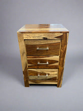 Charger l&#39;image dans la galerie, Grande table de nuit en bois de rose
