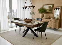 Load image into Gallery viewer, Square rosewood dining table