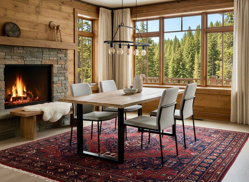 Sagar dining table in mango wood