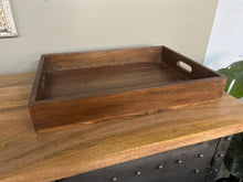 Load image into Gallery viewer, Recycled wood tray