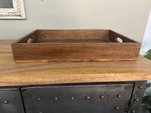 Load image into Gallery viewer, Recycled wood tray