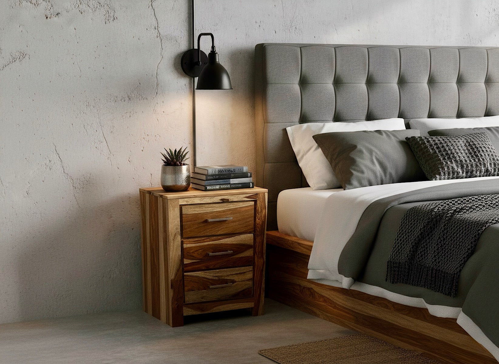 Rosewood nightstand