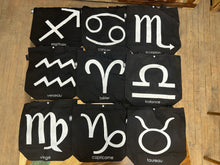 Load image into Gallery viewer, TOTE BAG ASTROLOGICAL SIGN