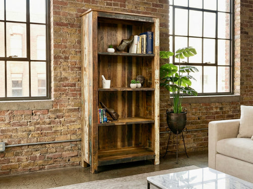 Bibliotheque Bois Recyclé