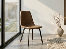 Charger l&#39;image dans la galerie, Chaise cuirette taupe