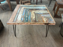 Load image into Gallery viewer, Small wooden side table