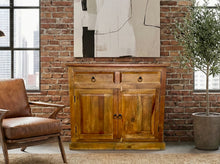 Charger l'image dans la galerie, Buffet en Bois Recyclé – 2 Portes, 2 Tiroirs