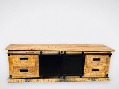 Kivi TV cabinet in mango wood