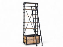 Charger l&#39;image dans la galerie, Bibliothèque avec échelle Asa