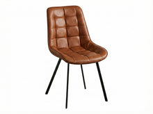 Charger l'image dans la galerie, Chaise rembourrée dossier enveloppant