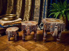 Charger l'image dans la galerie, Tabouret elephant