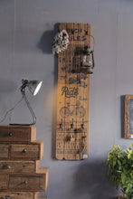 Charger l&#39;image dans la galerie, Panneau en bois avec crochets