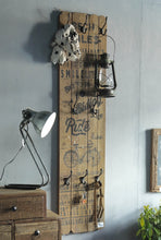 Charger l&#39;image dans la galerie, Panneau en bois avec crochets
