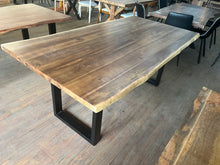 Load image into Gallery viewer, solid Suar wood live edge slab 1.80 meter