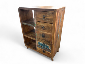 Recycled Wood Sideboard – 3 Doors, 3 Drawers