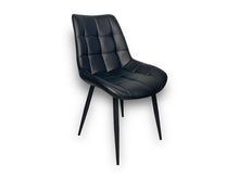 Load image into Gallery viewer, Modern “Comfort Elegance” Chair in Synthetic Fabric and Metal