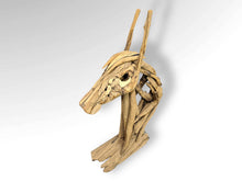 Load image into Gallery viewer, Wooden horse head